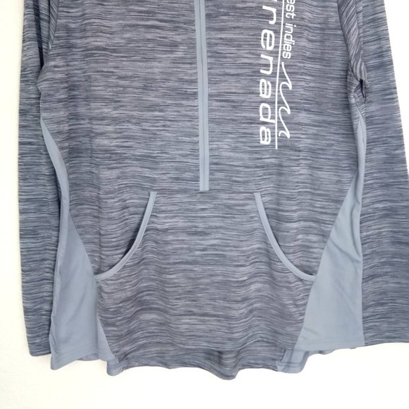 Champion Grey West Indies Quarter Zip Swe… - Picture 3 of 10